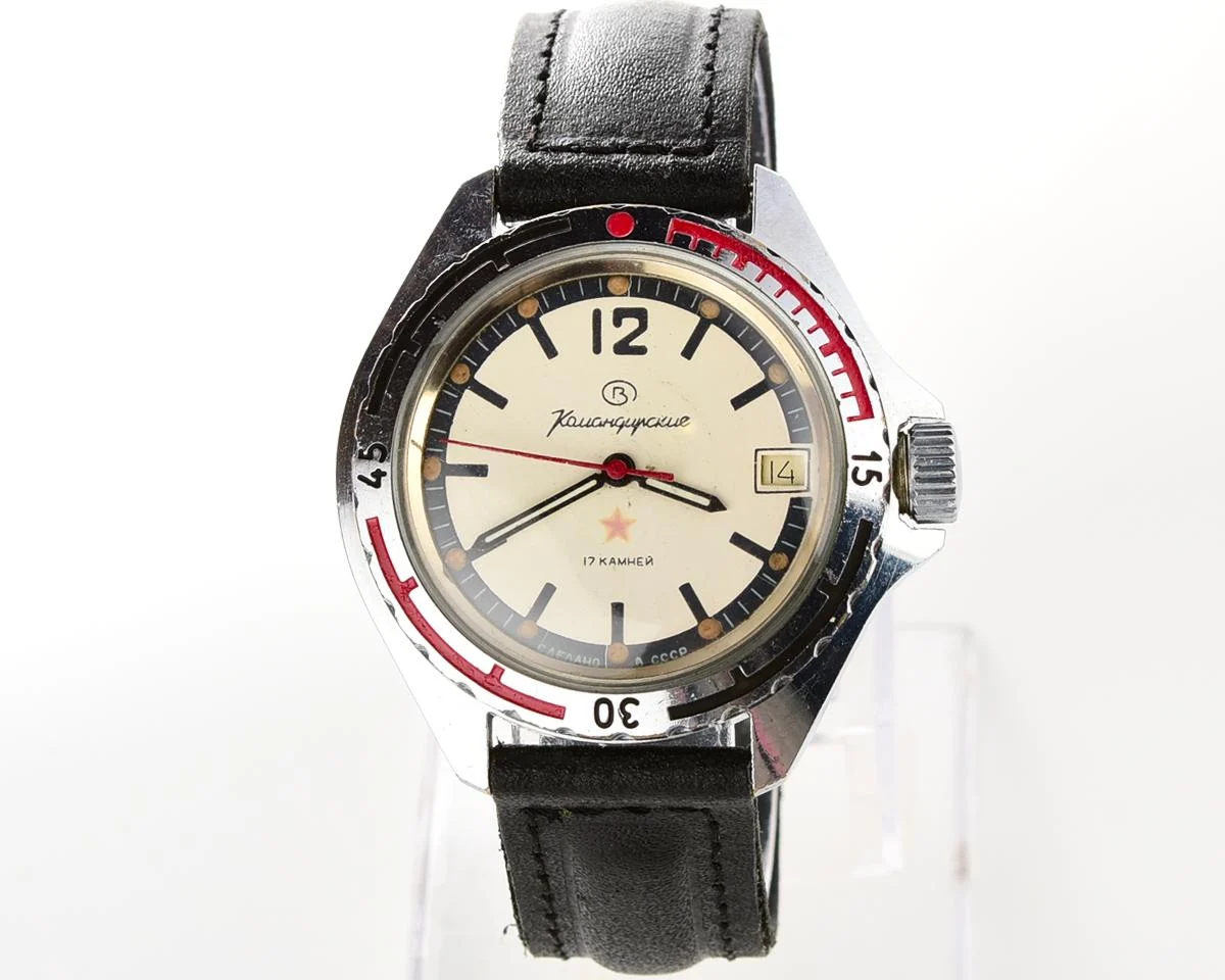 Komandirskie mechanical wrist watch