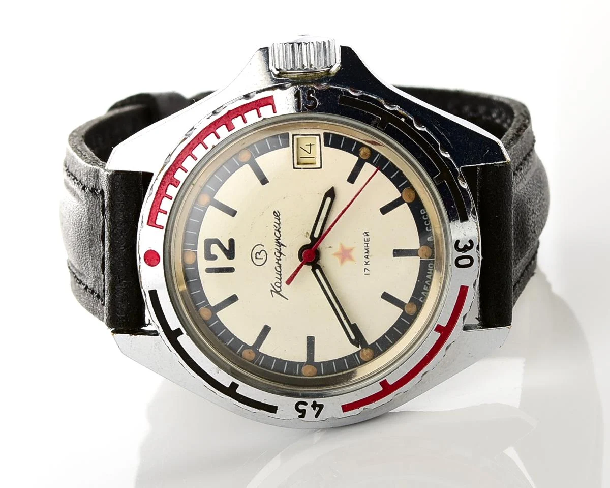 Komandirskie mechanical wrist watch