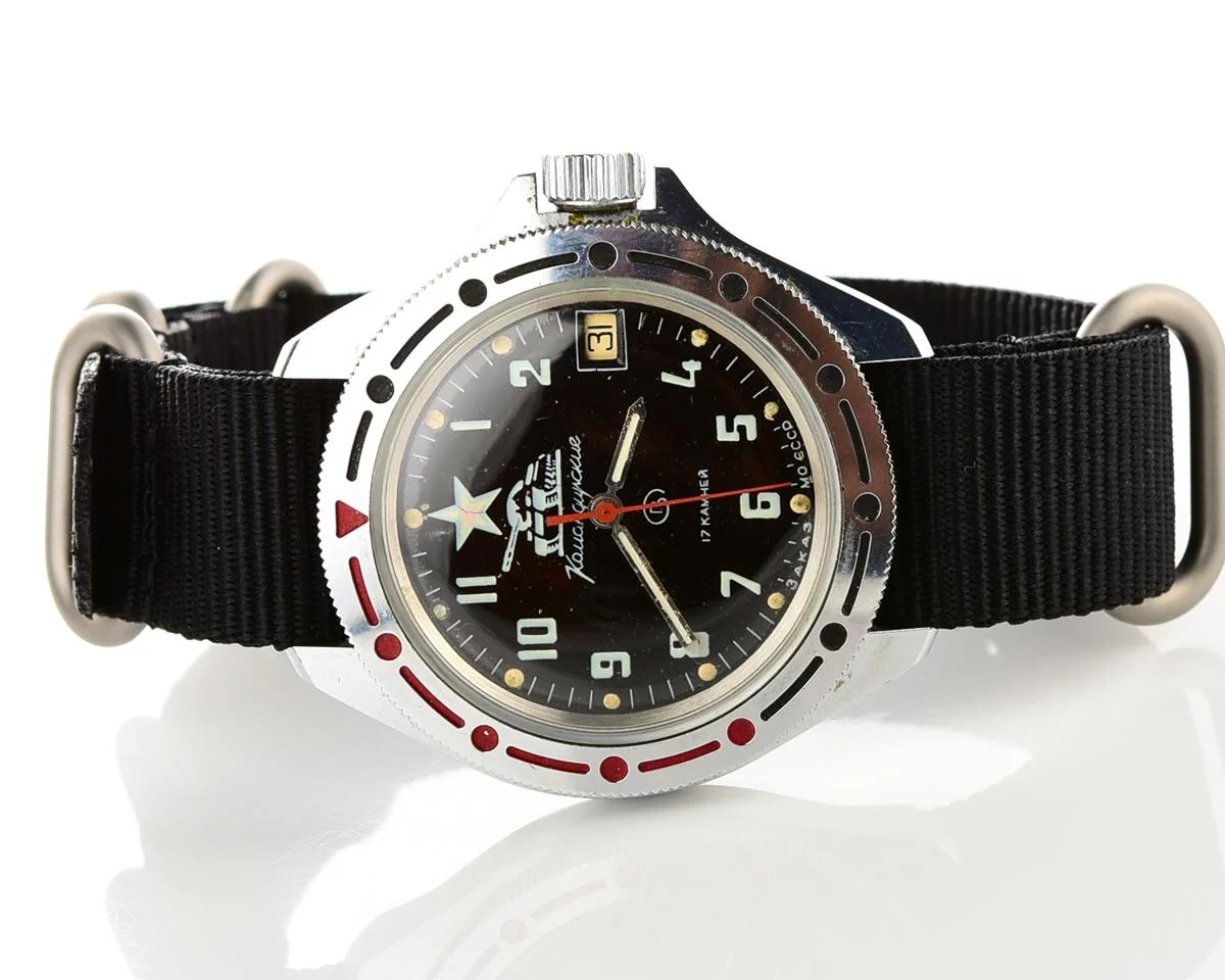 Vostok Komandirskie Tank mechanical watch limited series – “Zakaz MO CCCP”