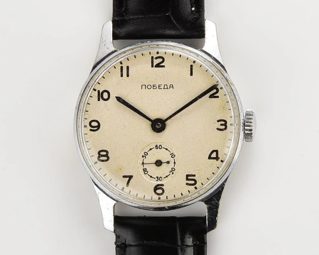 Excellent vintage Soviet mechanical Pobeda from the 3rd quarter of 1954!