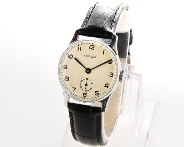 Vintage soviet mechanical POBEDA wrist watch