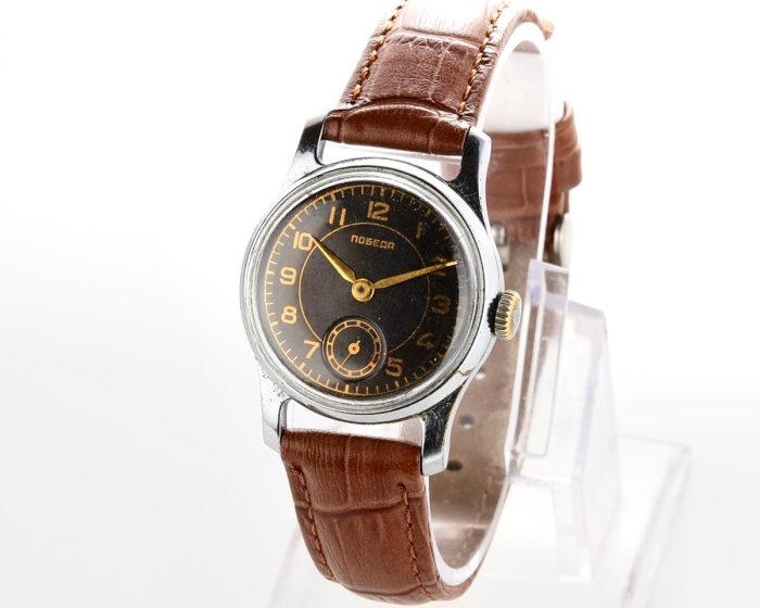 Vintage soviet mechanical POBEDA wrist watch
