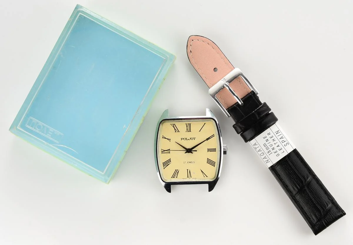 Soviet Poljot mechanical wrist watch