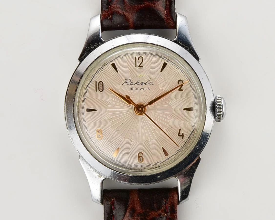 Raketa Soviet vintage mechanical watch