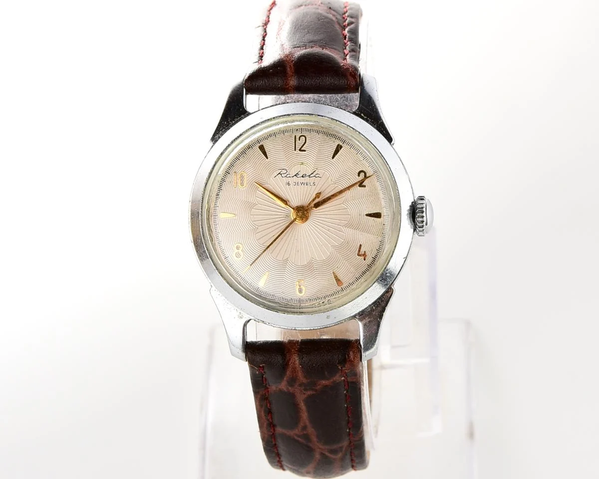 Raketa Soviet vintage mechanical watch