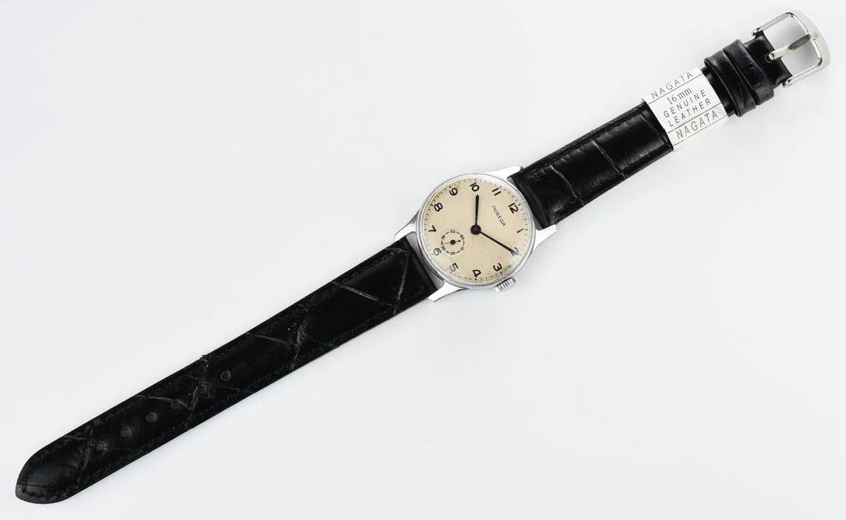 Vintage Soviet mechanical Pobeda wrist watch, from 1st quarter of 1954