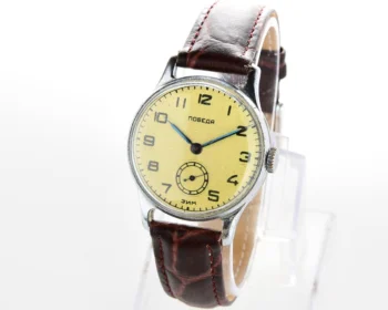 Pobeda Soviet wristwatch, from 4th quarter of 1954