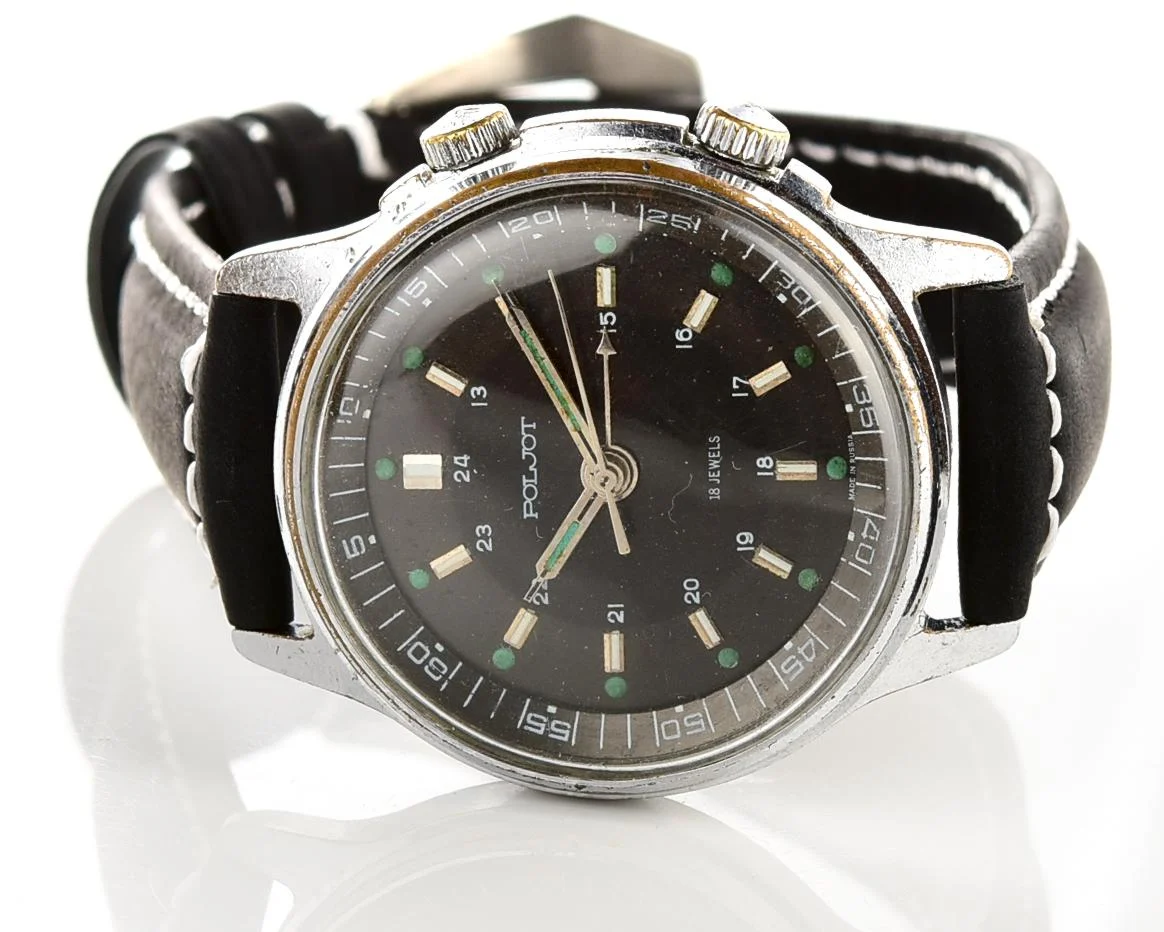 Poljot mechanical watch with alarm clock!