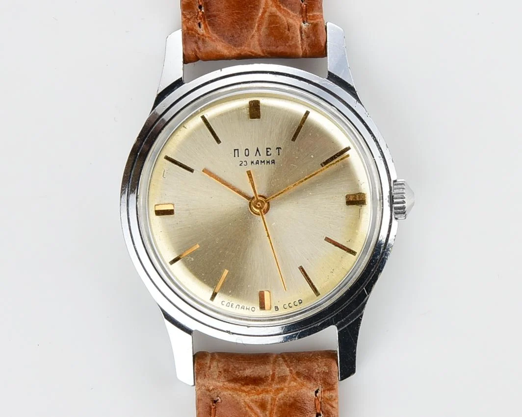 Vintage Soviet Poljot mechanical watch
