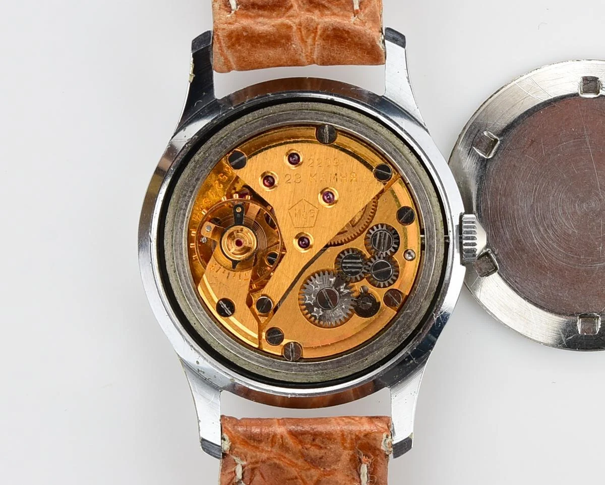 Vintage Soviet Poljot mechanical watch
