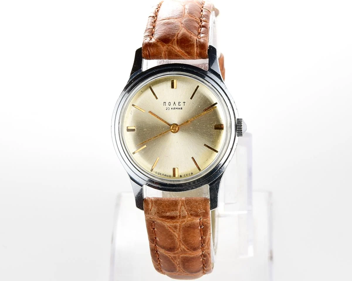 Vintage Soviet Poljot mechanical watch