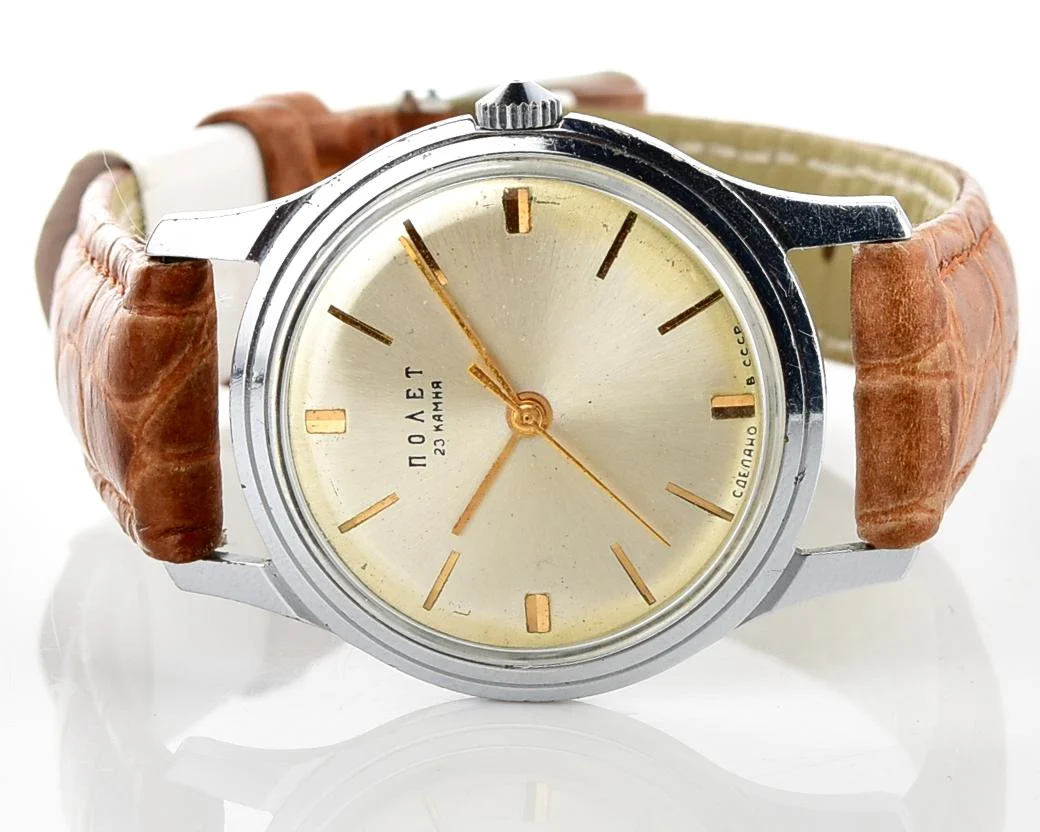 Vintage Soviet Poljot mechanical watch