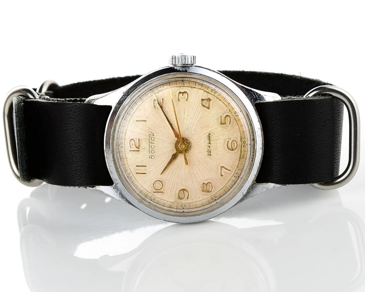 Soviet Wostok (Vostok) mechanical wristwatch with precision movement