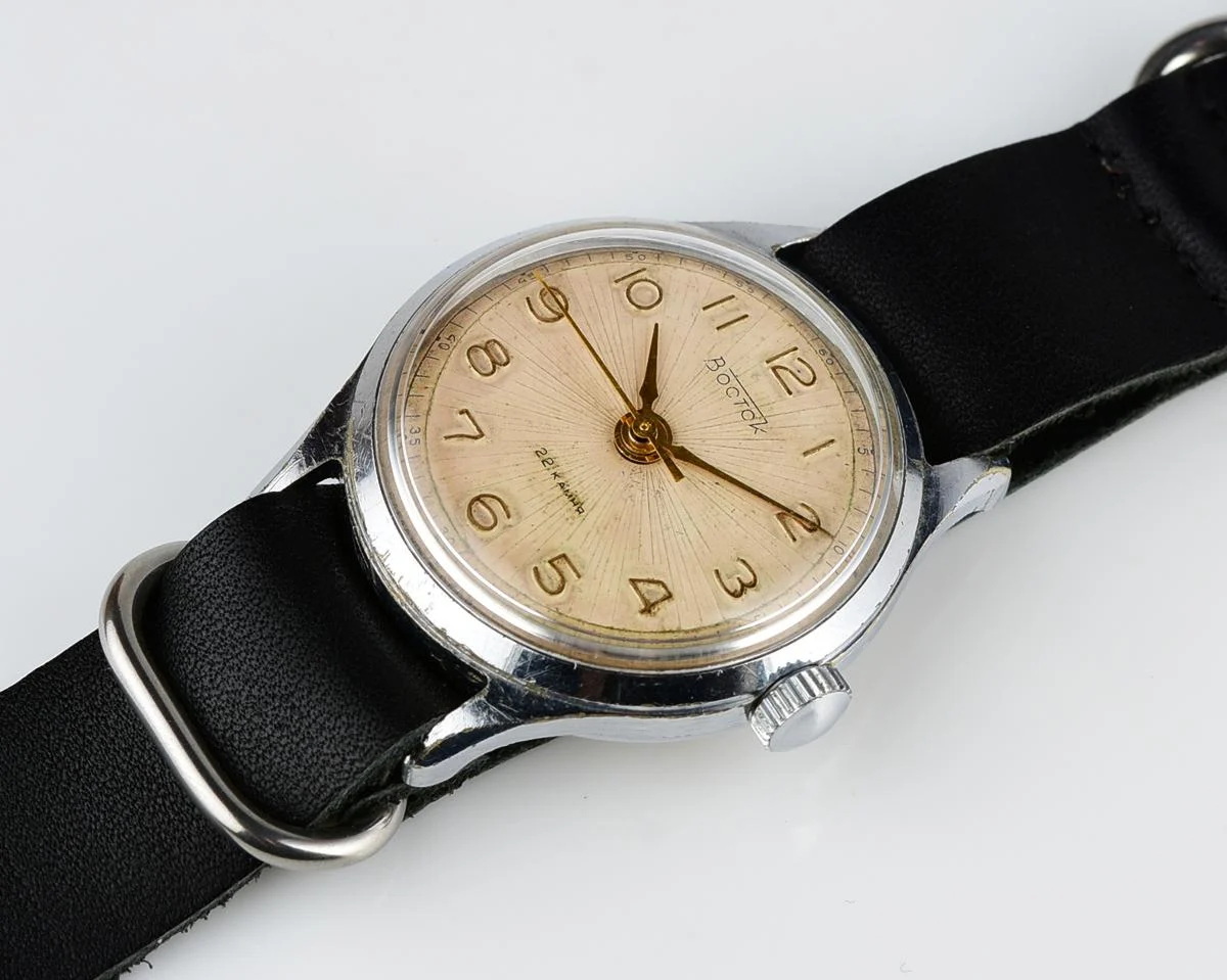 Soviet Wostok (Vostok) mechanical wristwatch with precision movement