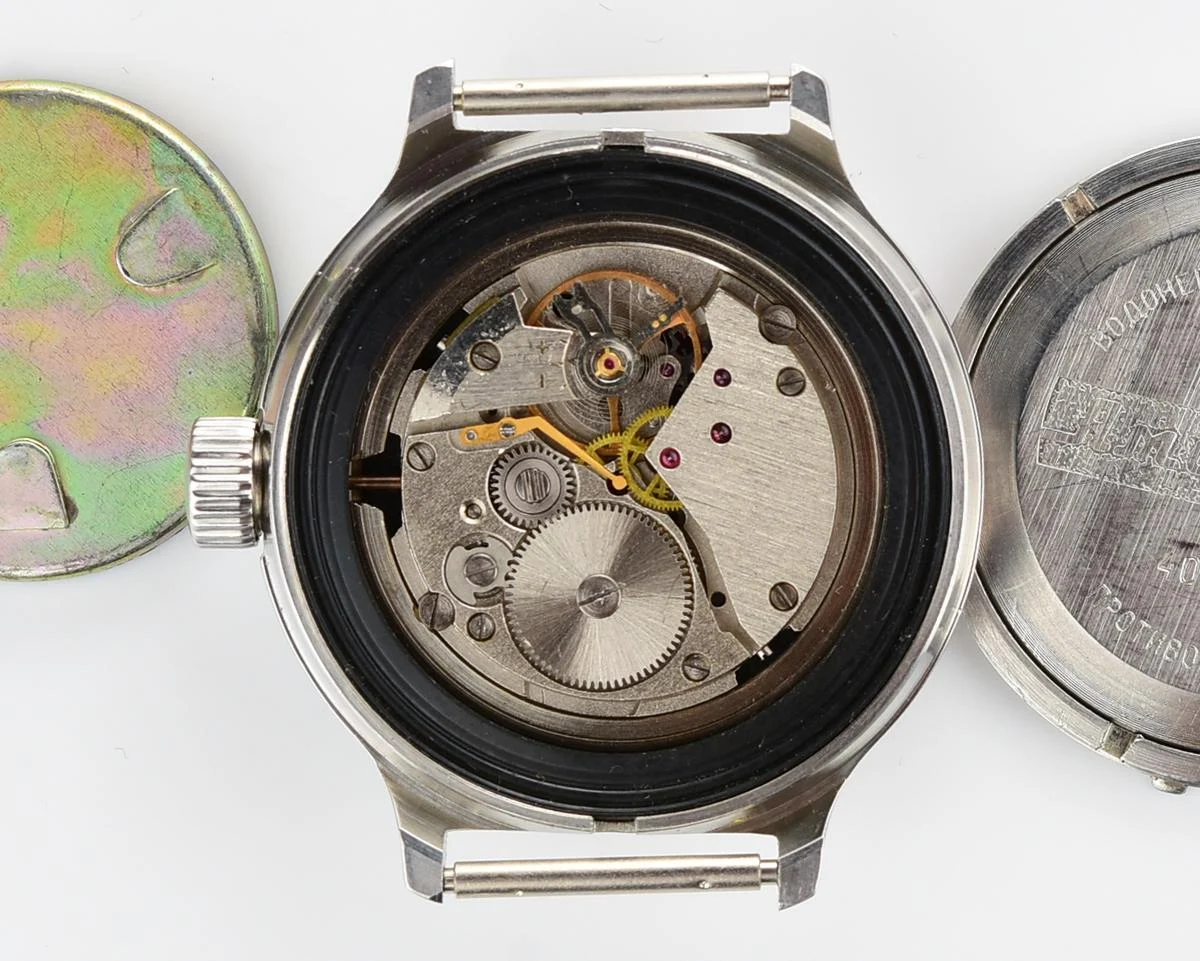 Soviet Vostok Amphibia mechanical wristwatch