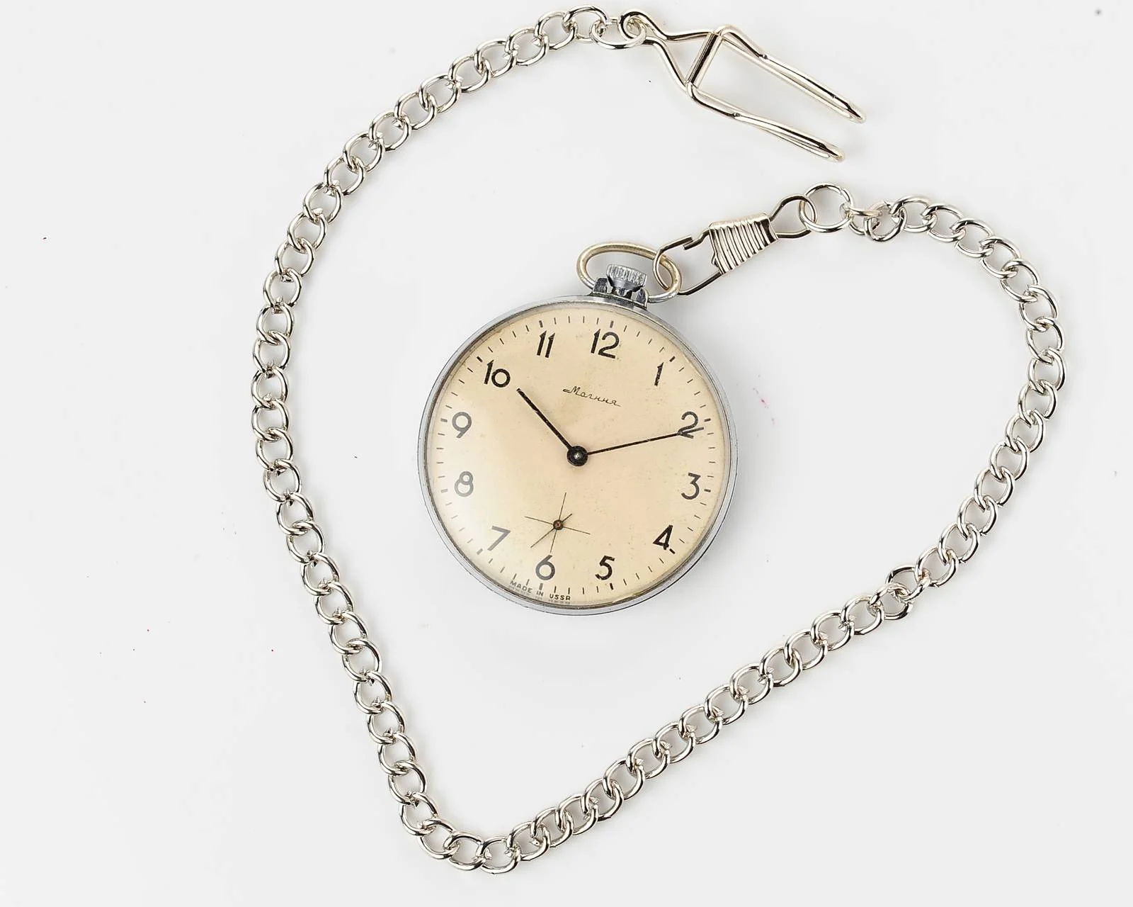 watch Molnija pocket open face 8556-0010