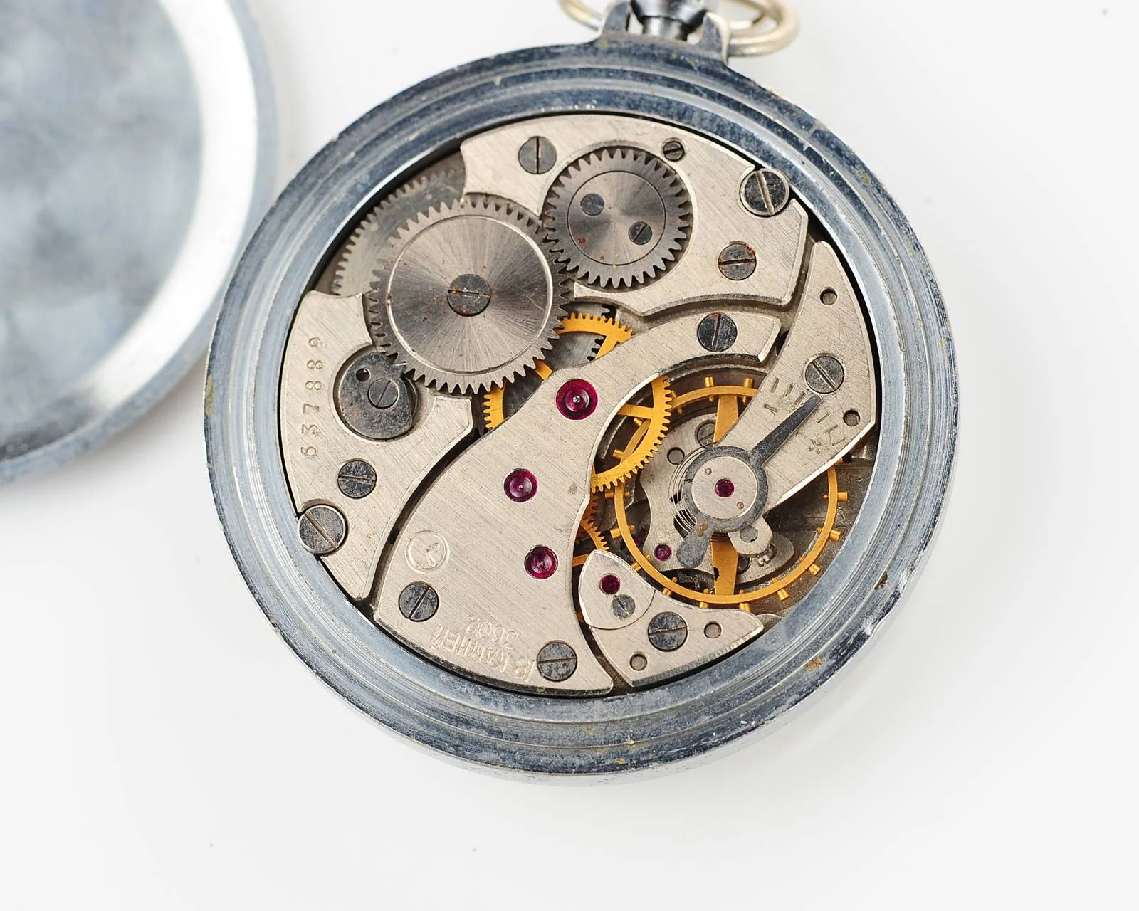 watch Molnija pocket open face 8556-0015