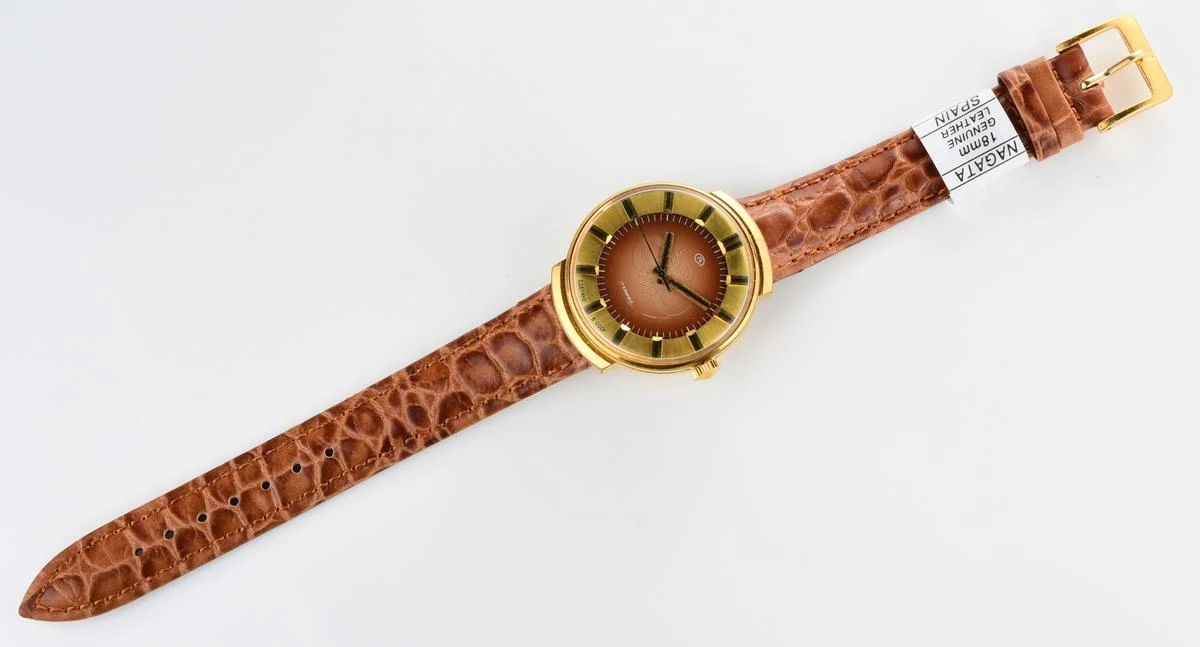 Olympic edition Moskwa 1980 Vostok gold-plated vintage Soviet watch