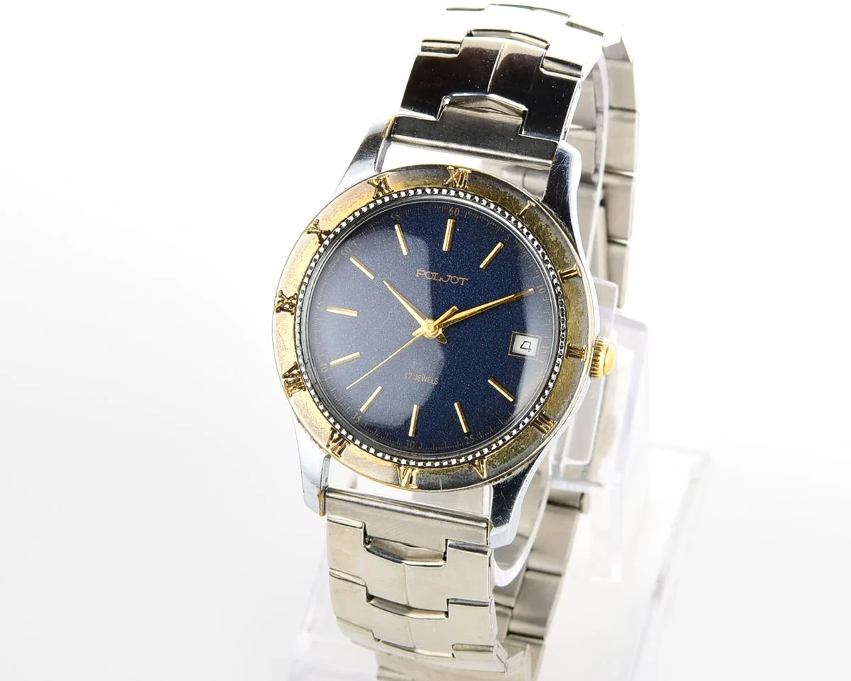 Soviet Poljot mechanical wrist watch