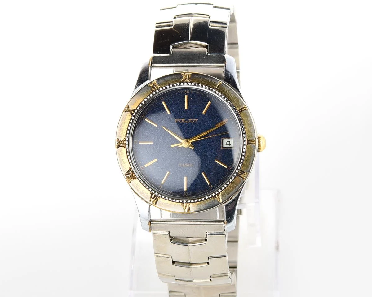 Soviet Poljot mechanical wrist watch