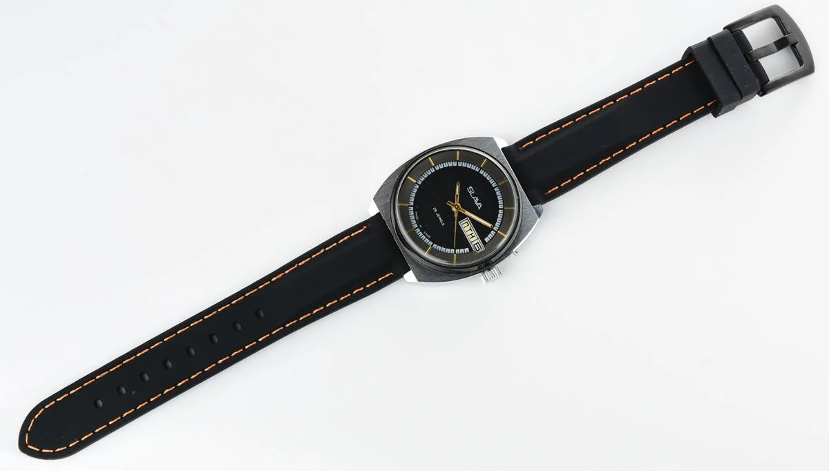 Slava Soviet mechanical vintage watch