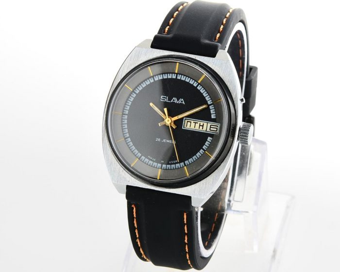Slava soviet mechanical vintage watch
