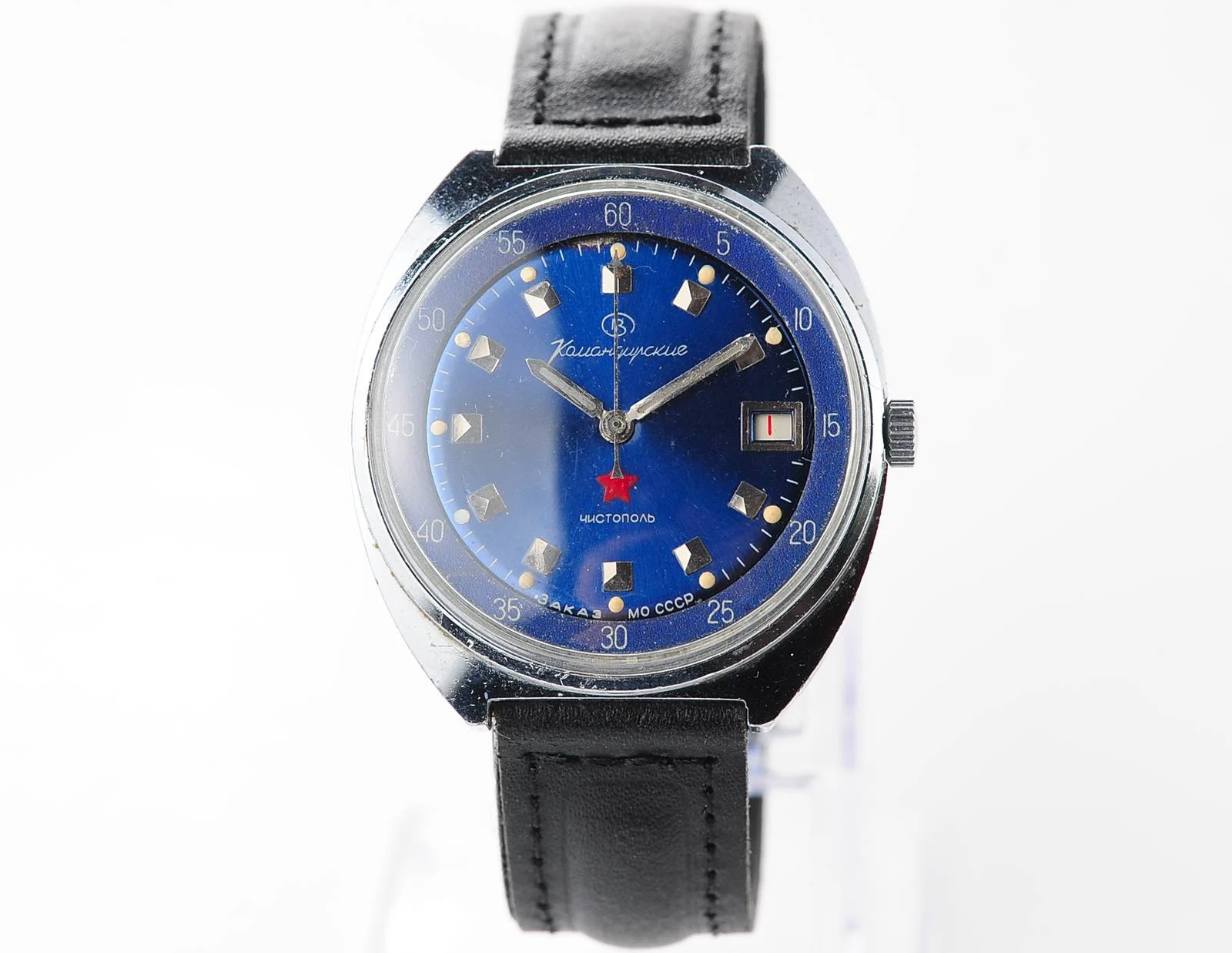 Soviet Vostok Komandirskie mechanical watch - Zakaz MO CCCP!