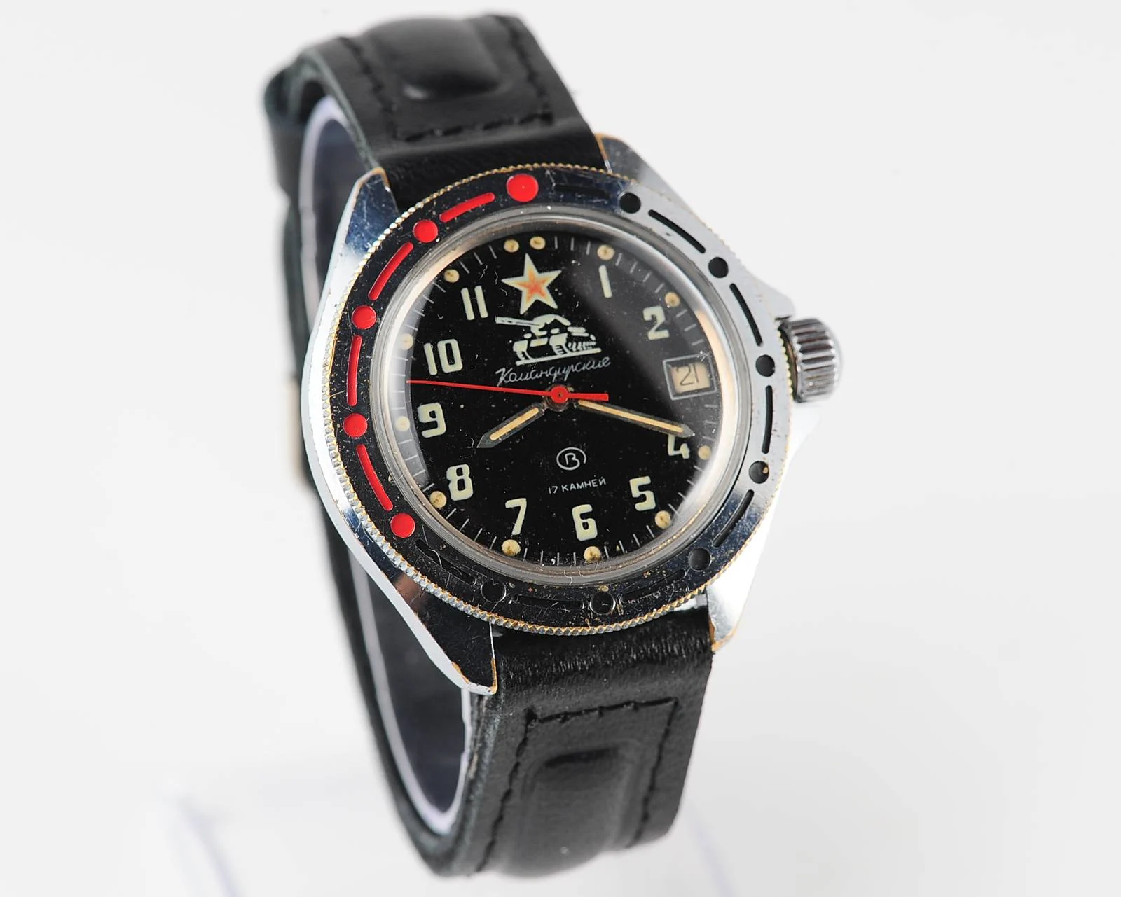 Soviet Vostok Komandirskie mechanical watch - Komandirskie Tank!