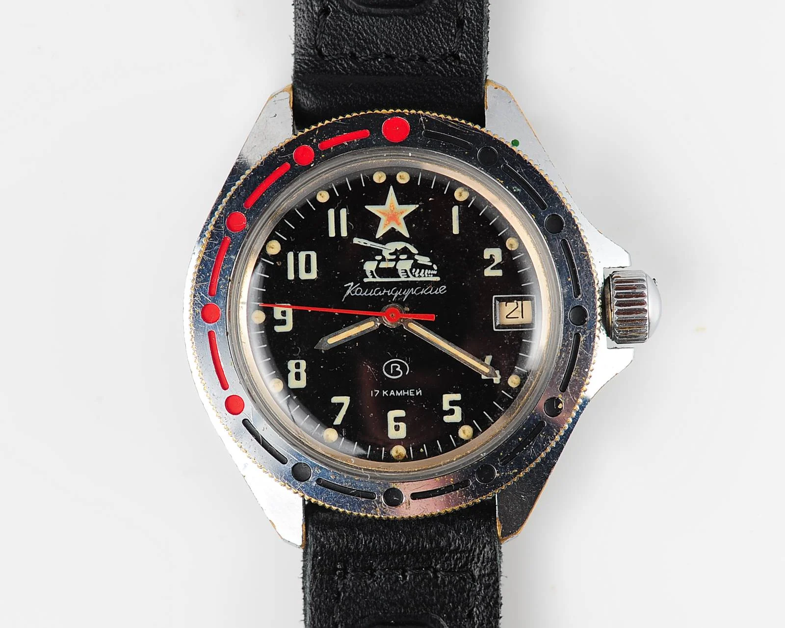 Soviet Vostok Komandirskie mechanical watch - Komandirskie Tank!