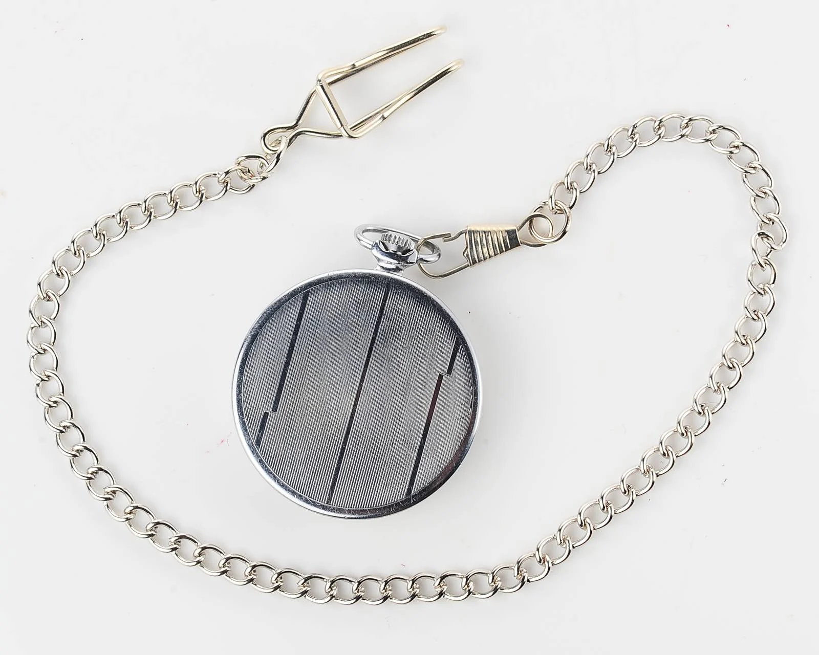 Excellent condition vintage Molnija Soviet mechanical pocket watch, the 2nd quarter of 1961!
