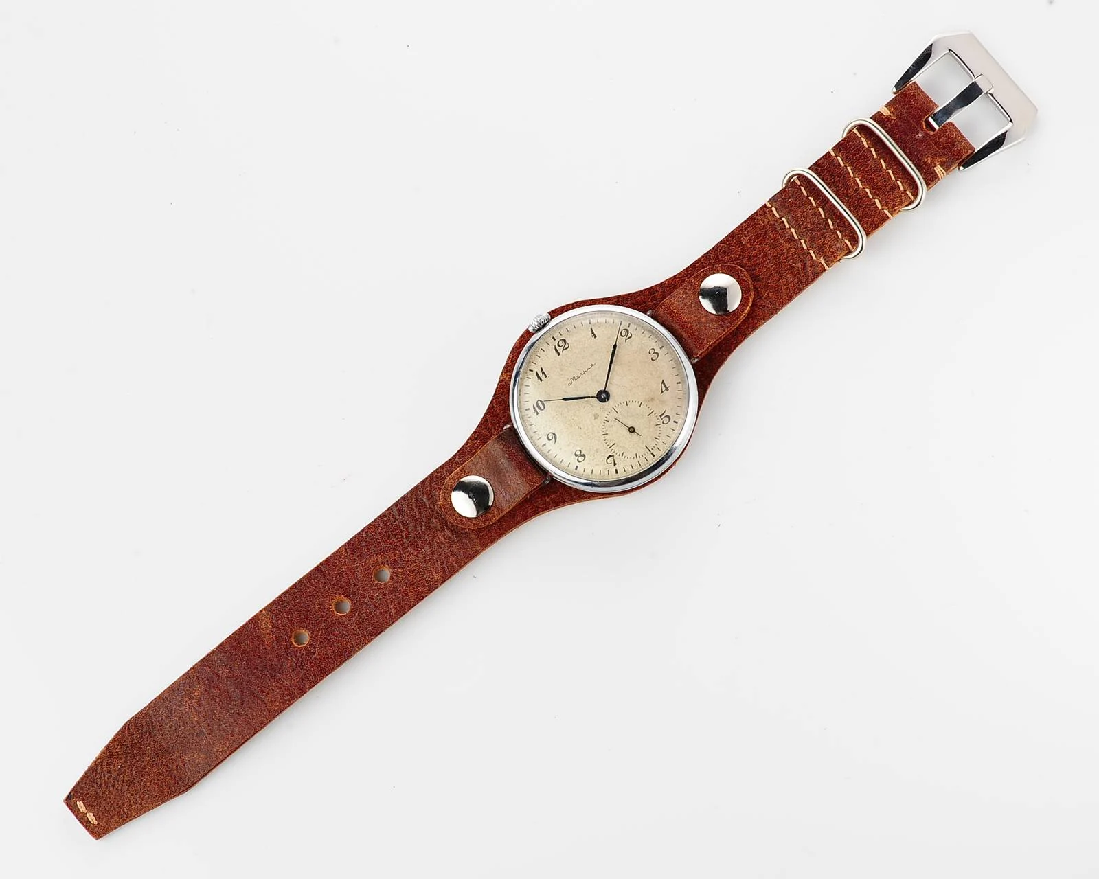 watch Molnija wrist watch 16mm 7820-0030
