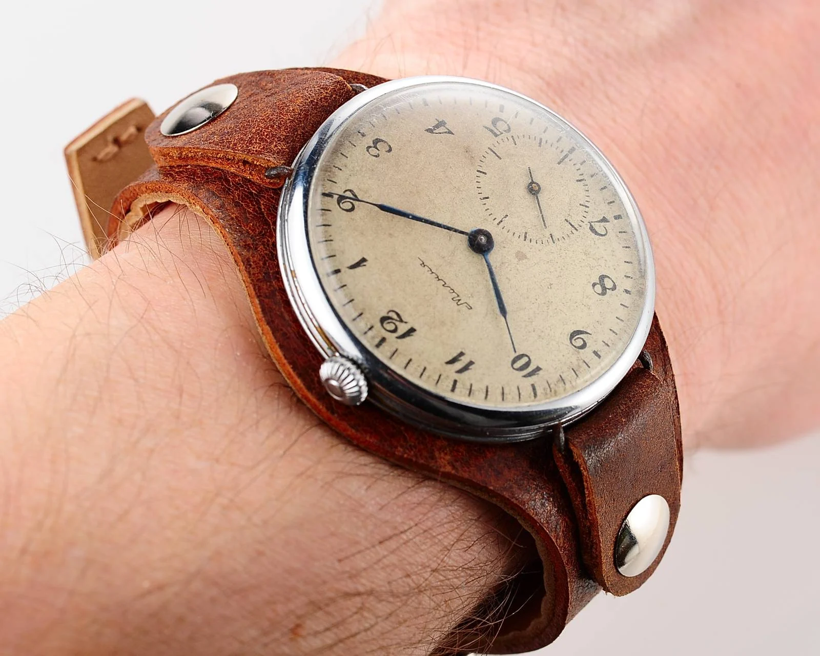 watch Molnija wrist watch 16mm 7820-0034