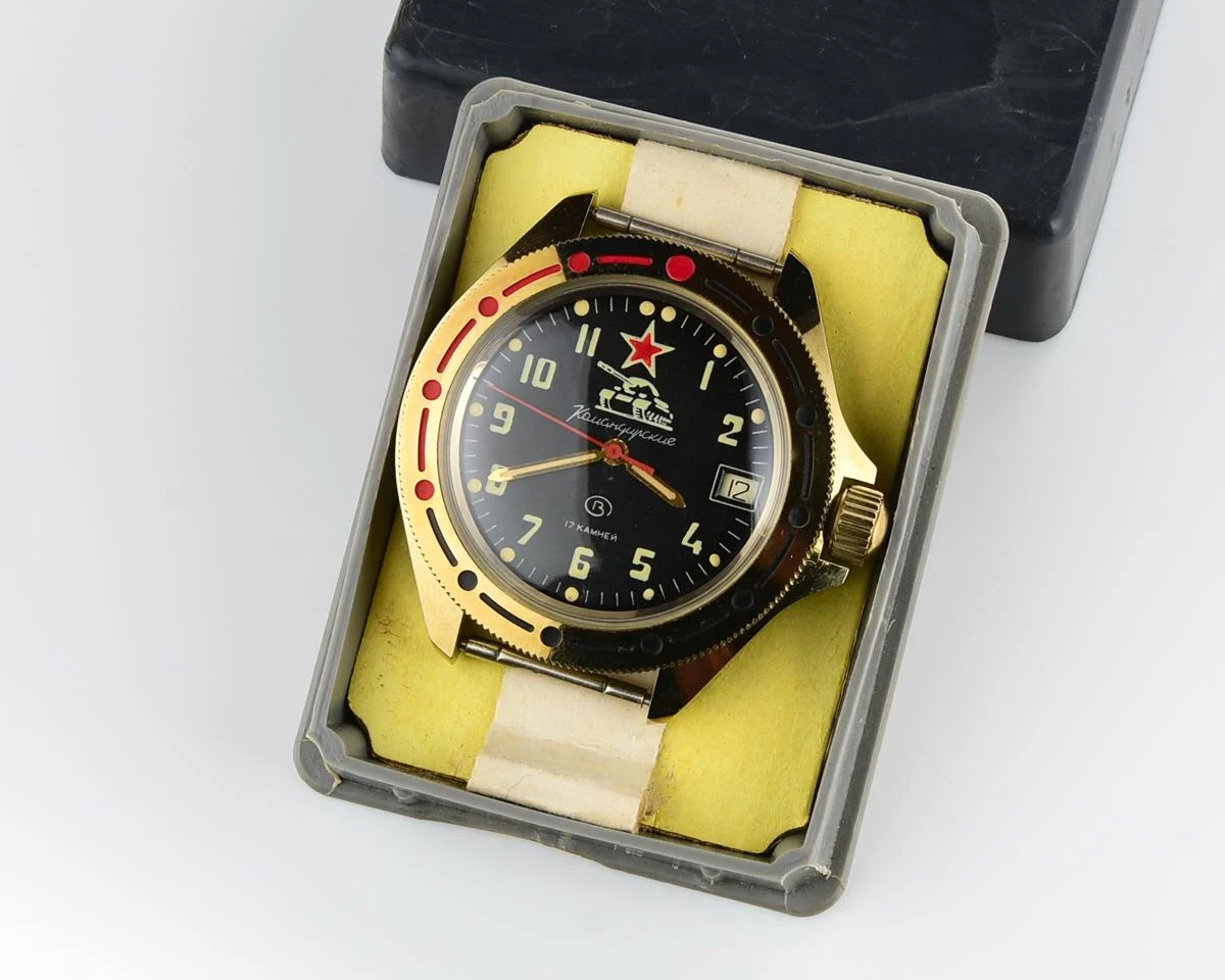TIME CAPSULE: Vostok Komandirskie Tank mechanical watch – New Old Stock (NOS)!