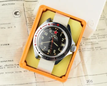 TIME CAPSULE: Vostok Komandirskie Tank mechanical watch – New Old Stock (NOS)!