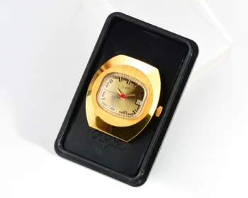 TIME CAPSULE: Luch Soviet gold-plated vintage wrist watch for ladies – New Old Stock (NOS)!