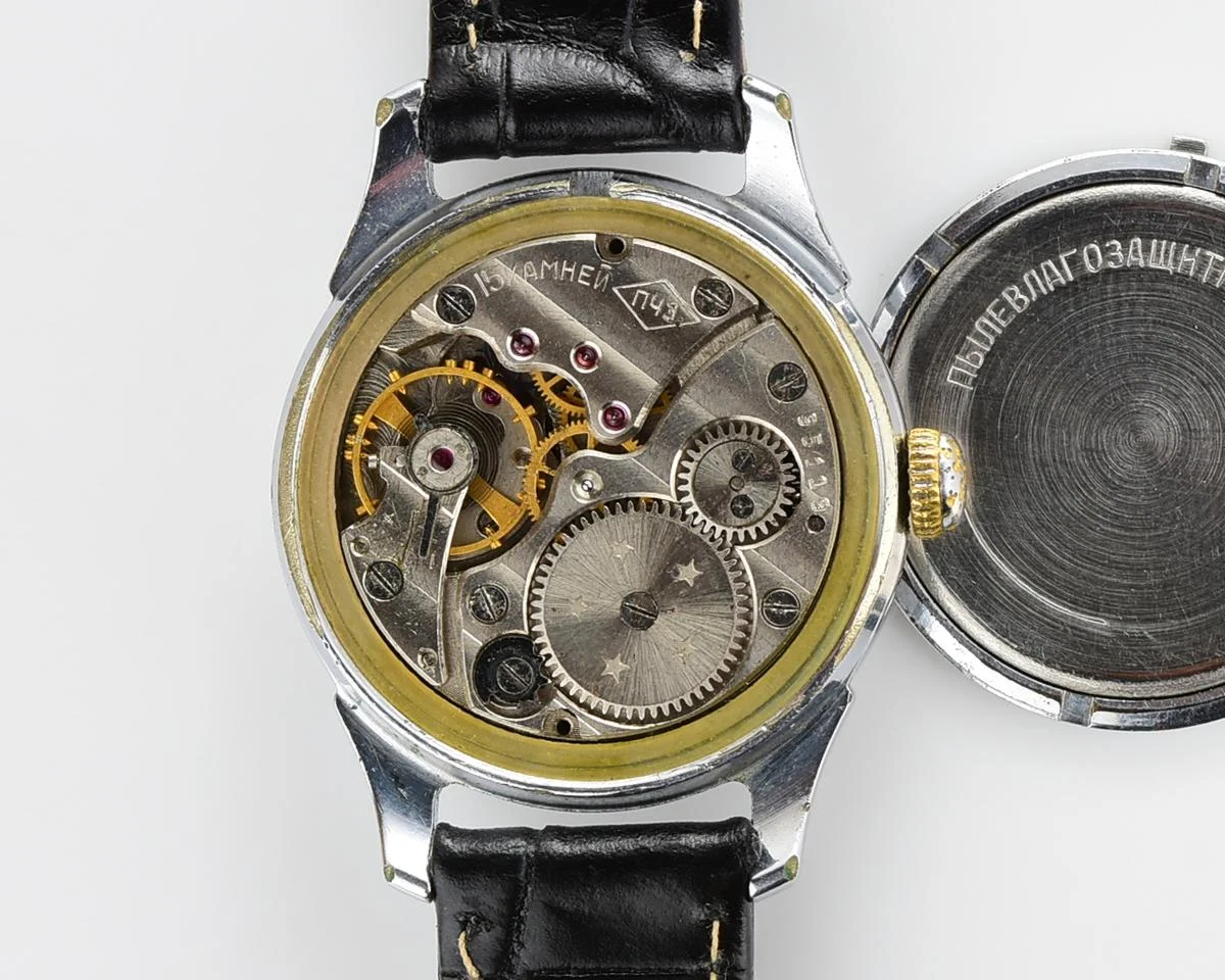 Vintage Soviet mechanical watch Pobeda