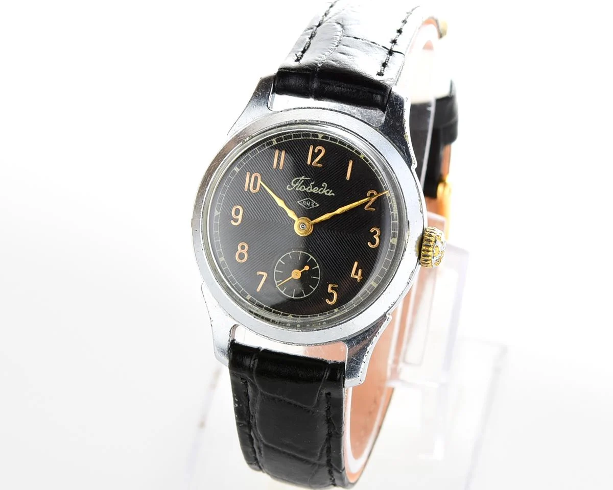Vintage Soviet mechanical watch Pobeda