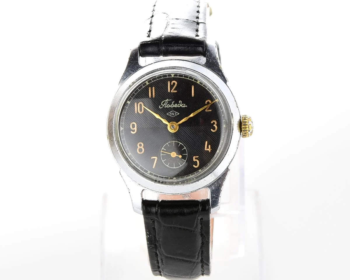 Vintage Soviet mechanical watch Pobeda