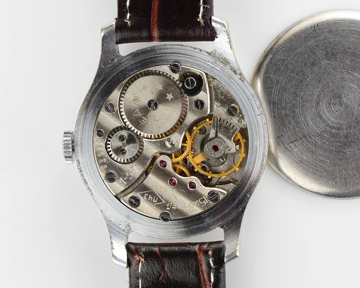 Vintage Soviet mechanical watch Pobeda, 1st quarter 1957