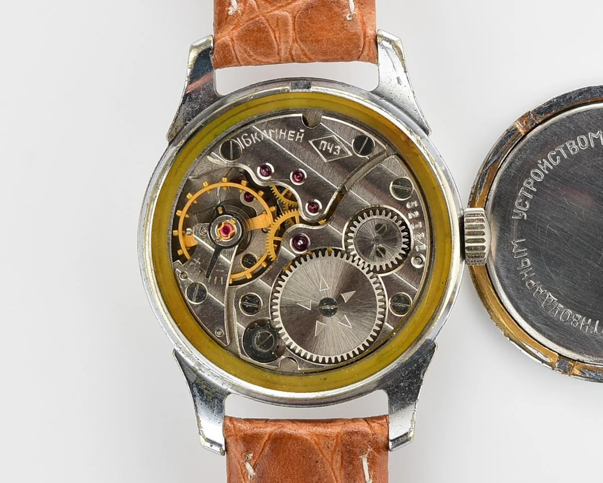 Vintage Soviet mechanical watch Pobeda