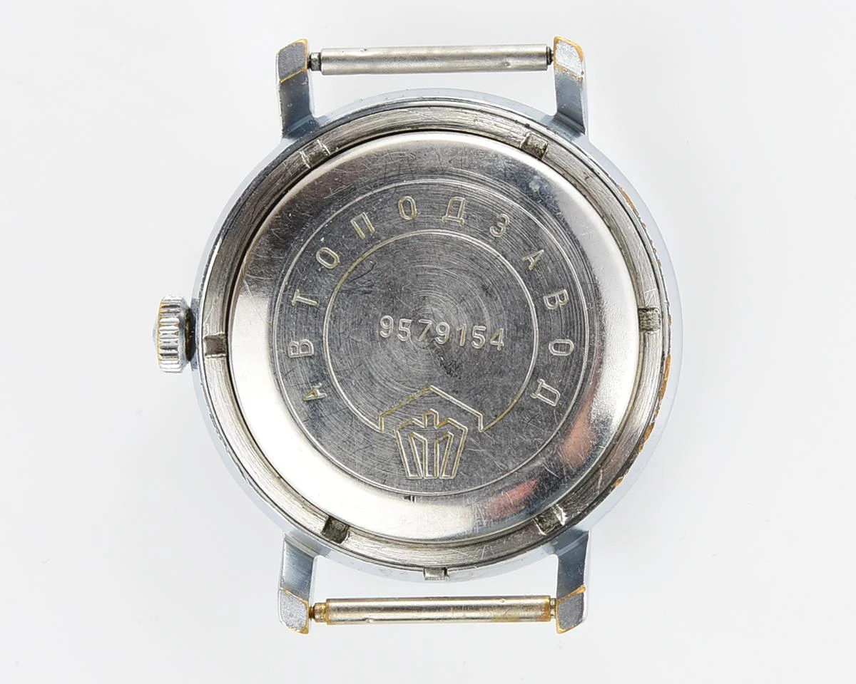 Soviet Poljot mechanical wrist watch with automatic self-winding movement
