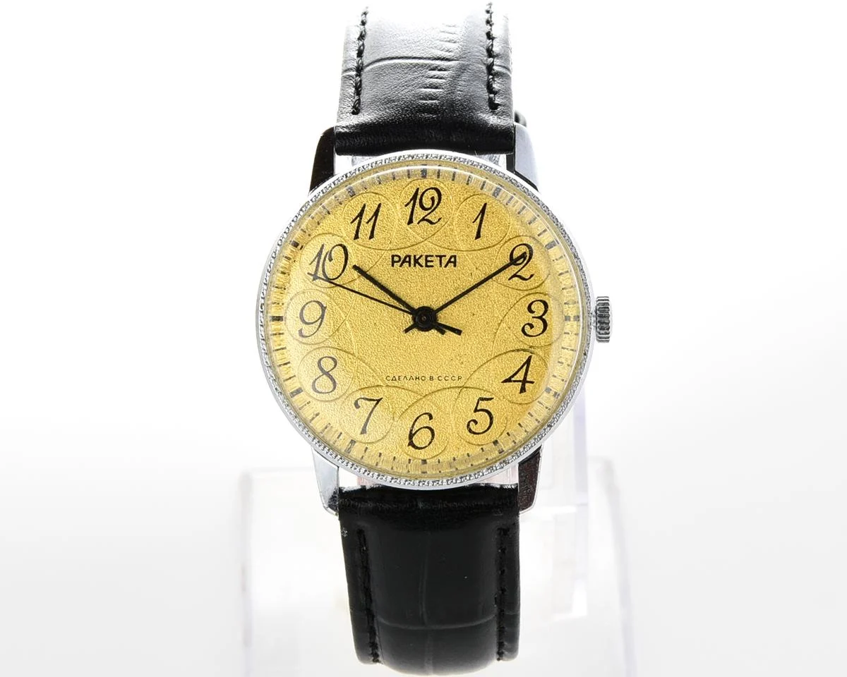 Raketa vintage Soviet mechanical watch