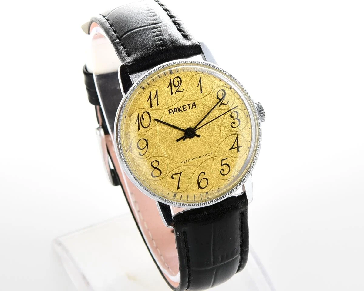 Raketa vintage Soviet mechanical watch