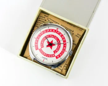 TIME CAPSULE: Raketa Perestroika Glasnost' Soviet mechanical watch – New Old Stock (NOS)!
