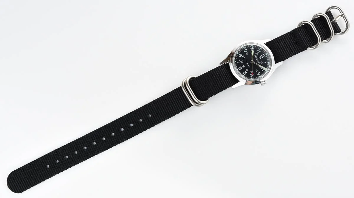 Excellent Soviet vintage Sekonda-Military mechanical wristwatch