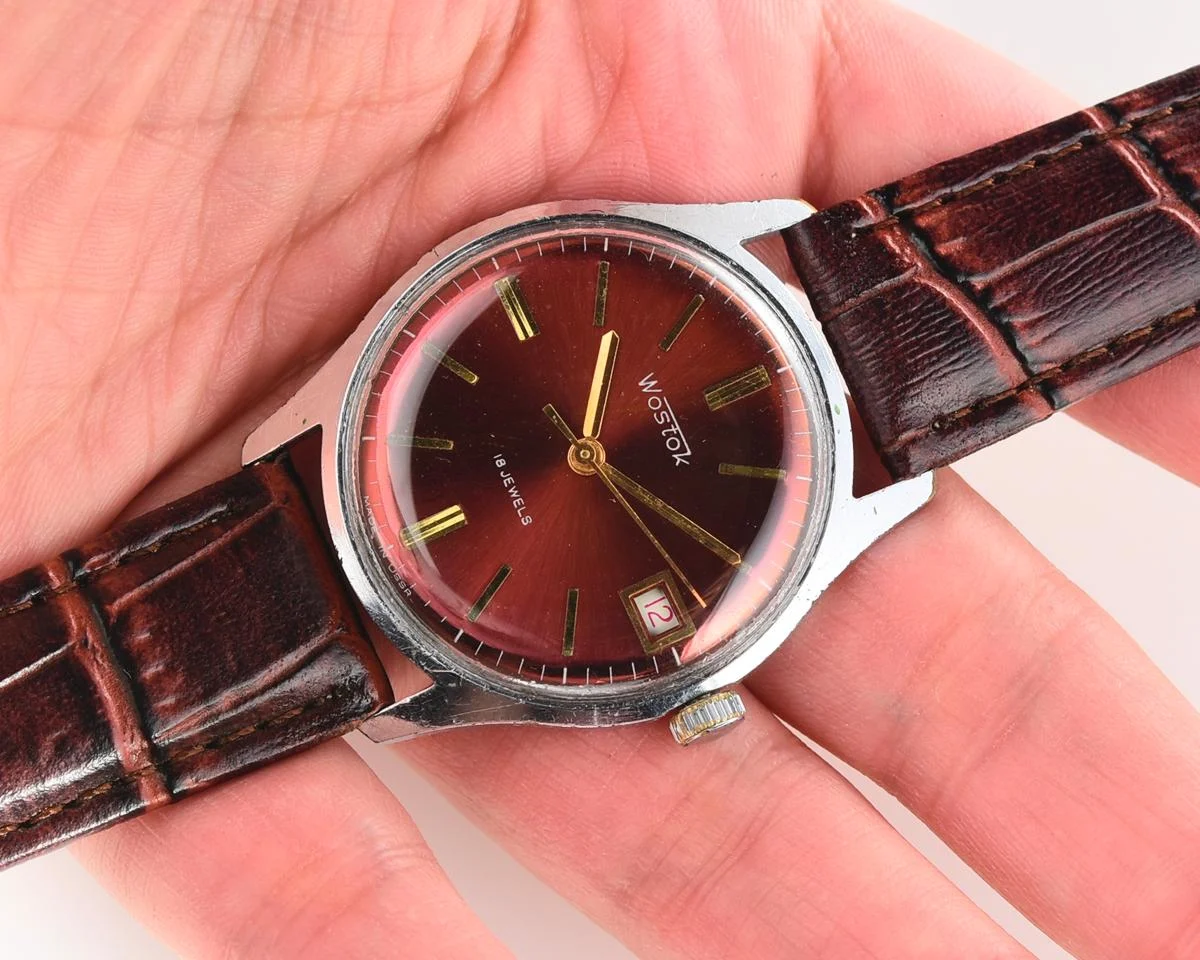 Soviet Wostok (Vostok) mechanical wrist watch