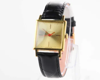 Luch vintage Soviet gold-plated mechanical watch