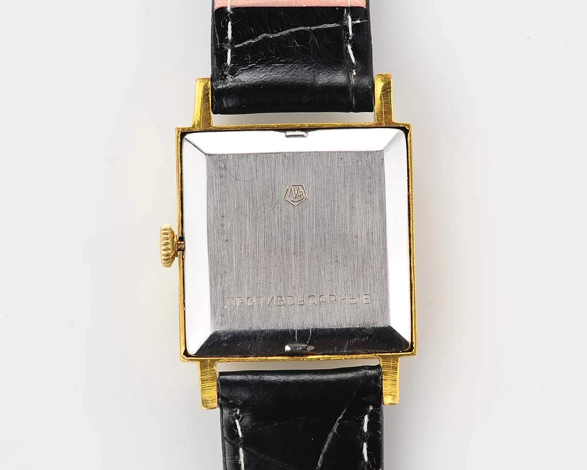 Luch vintage Soviet gold-plated mechanical watch