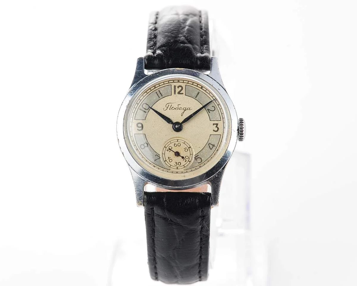 Vintage Soviet mechanical watch Pobeda