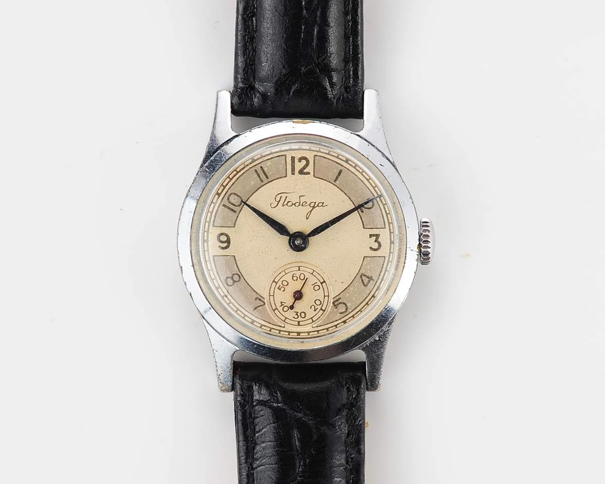 Vintage Soviet mechanical watch Pobeda